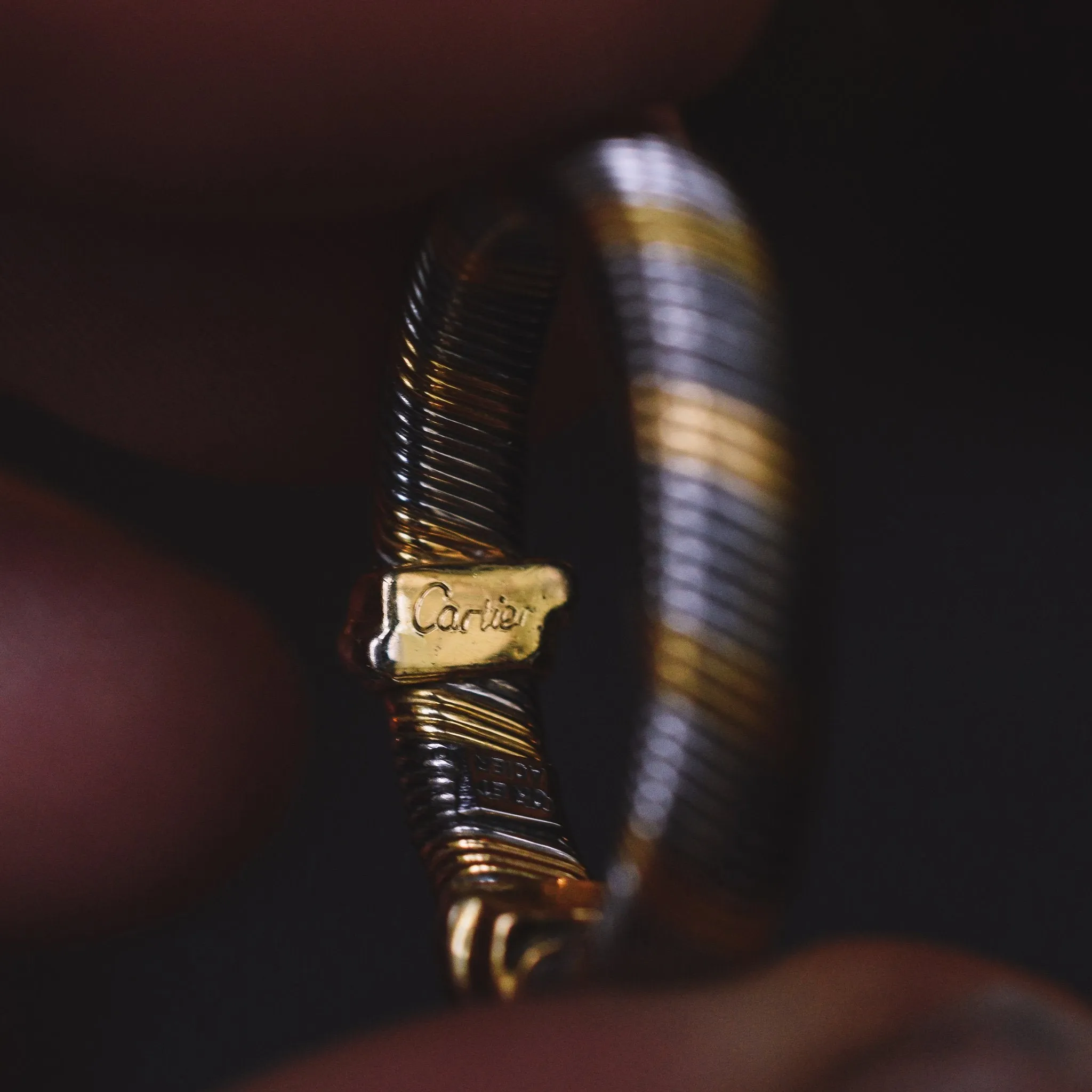 Vintage Cartier "Or Et Acier" Ring