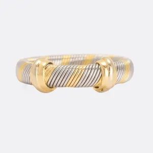 Vintage Cartier "Or Et Acier" Ring