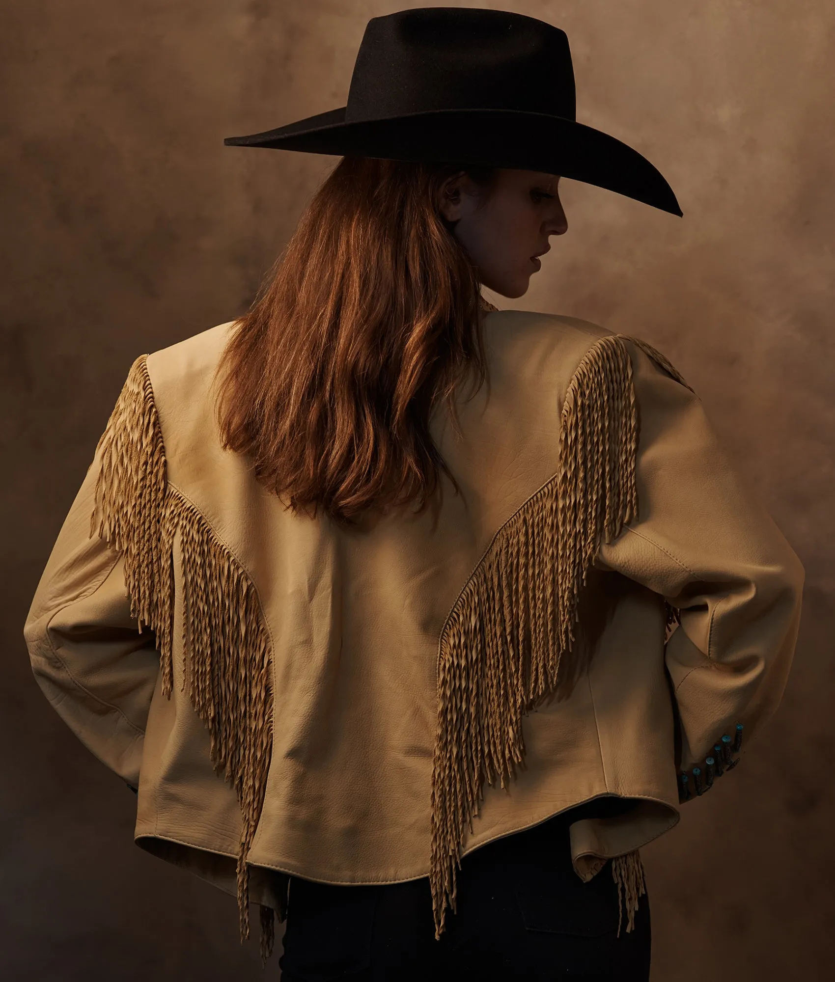 Vintage Fringe Jacket :: Palamino