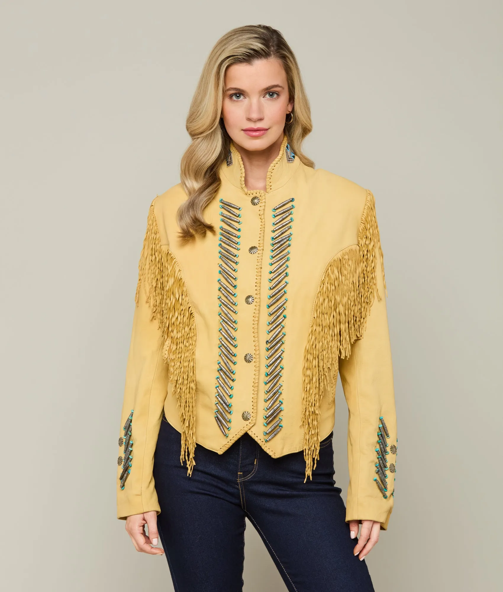 Vintage Fringe Jacket :: Palamino