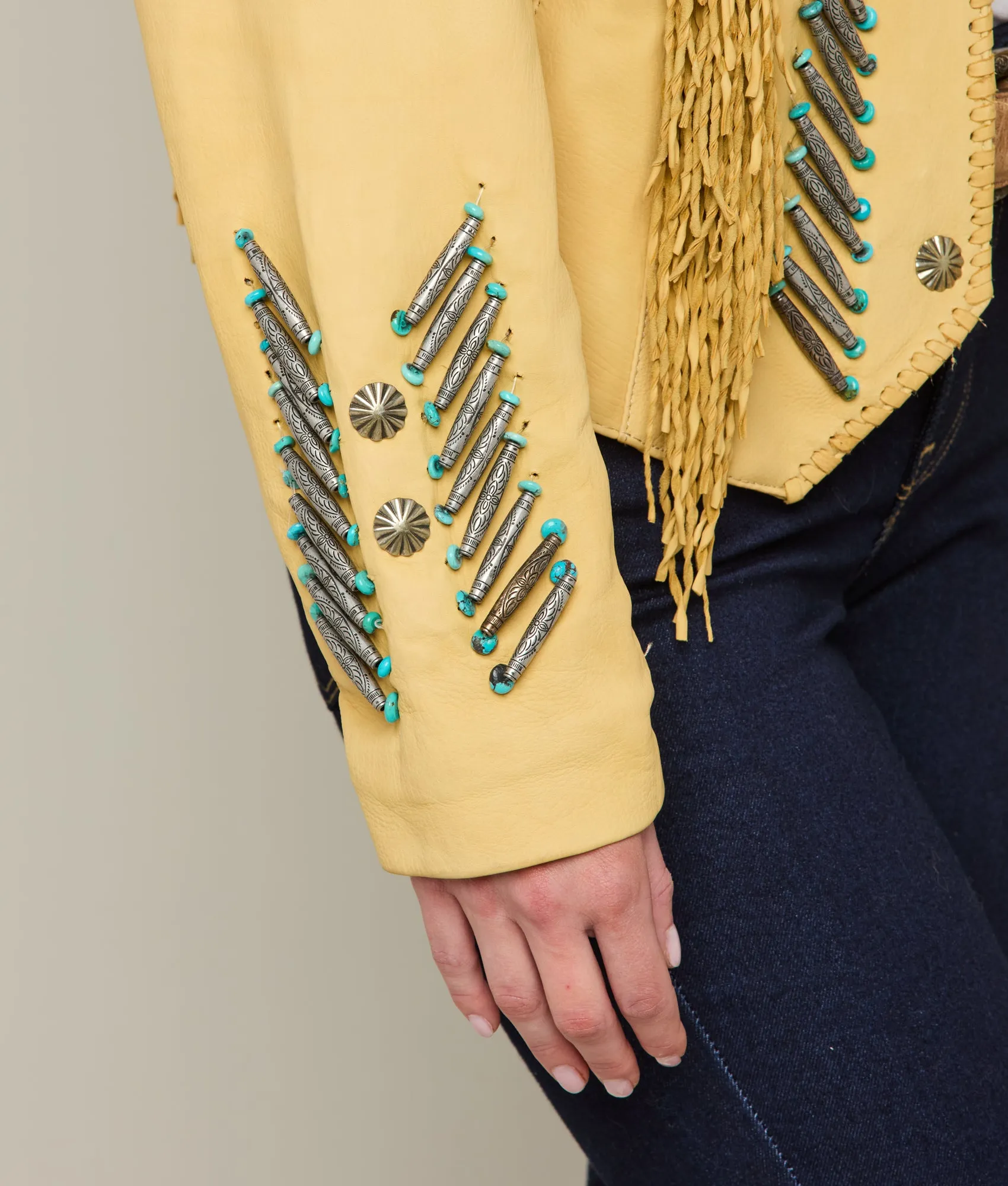 Vintage Fringe Jacket :: Palamino