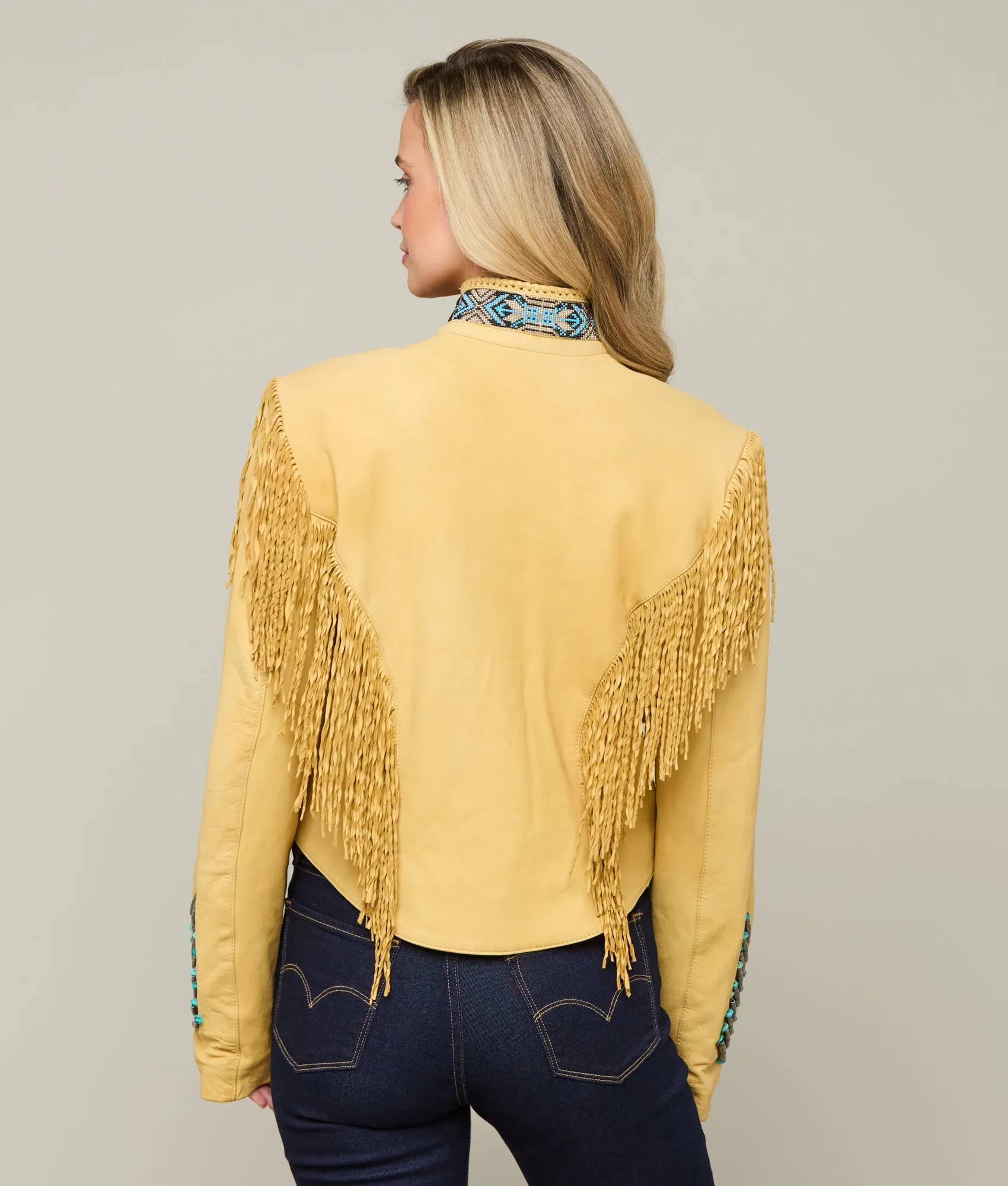 Vintage Fringe Jacket :: Palamino