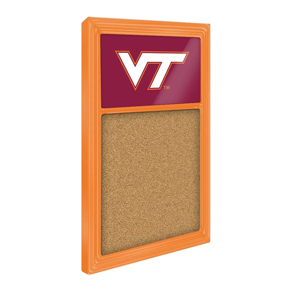 Virginia Tech Hokies: Cork Note Board