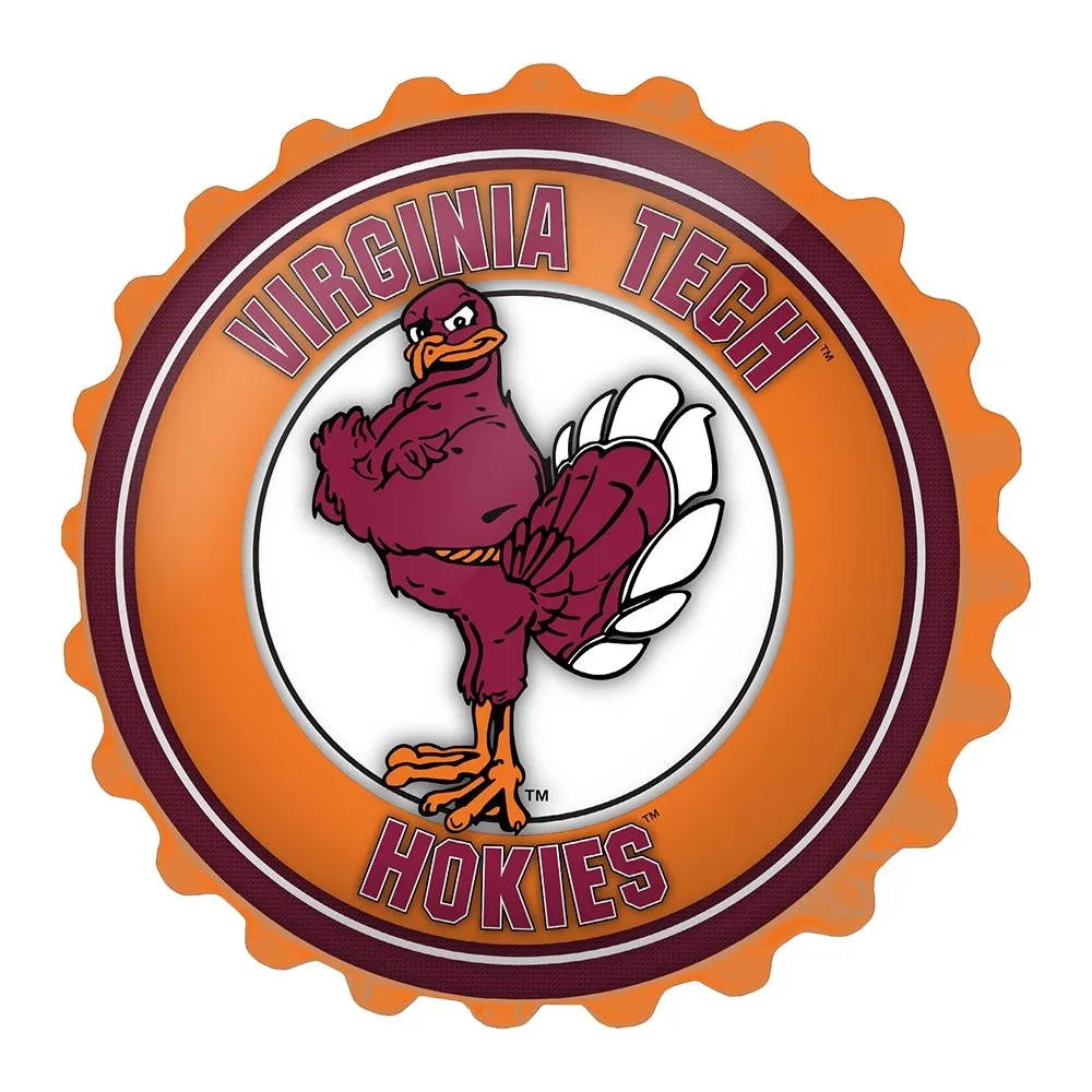 Virginia Tech Hokies: Mascot - Bottle Cap Wall Sign