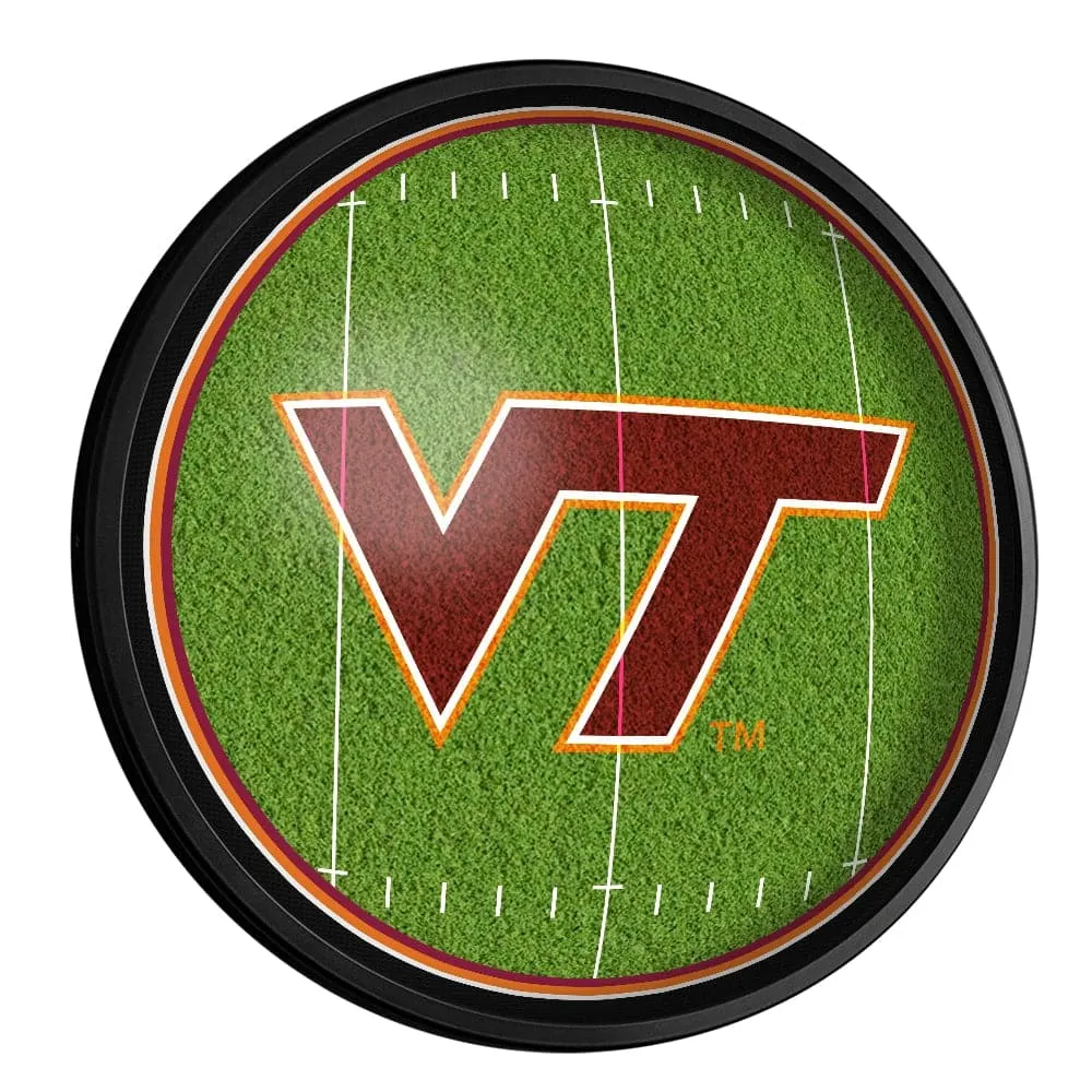 Virginia Tech Hokies: On the 50 - Slimline Lighted Wall Sign