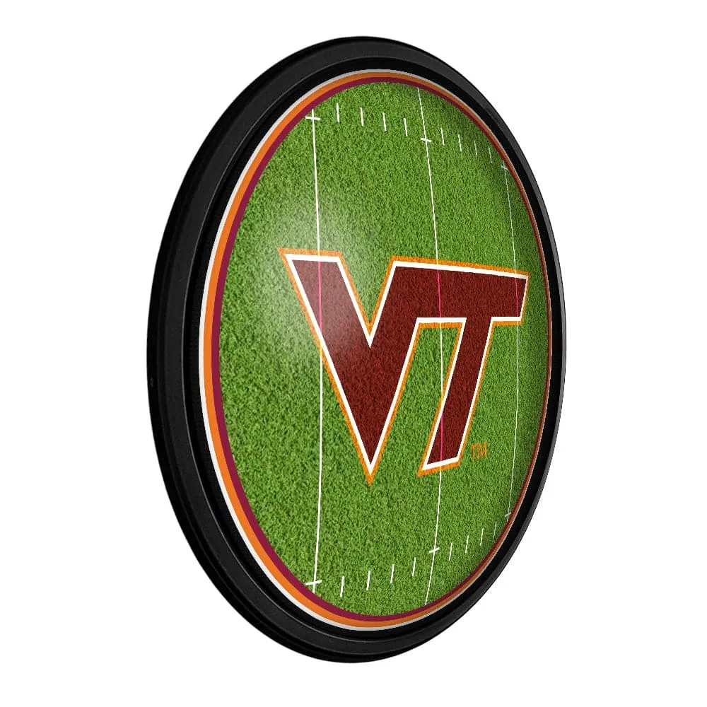 Virginia Tech Hokies: On the 50 - Slimline Lighted Wall Sign