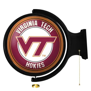 Virginia Tech Hokies: Original Round Rotating Lighted Wall Sign