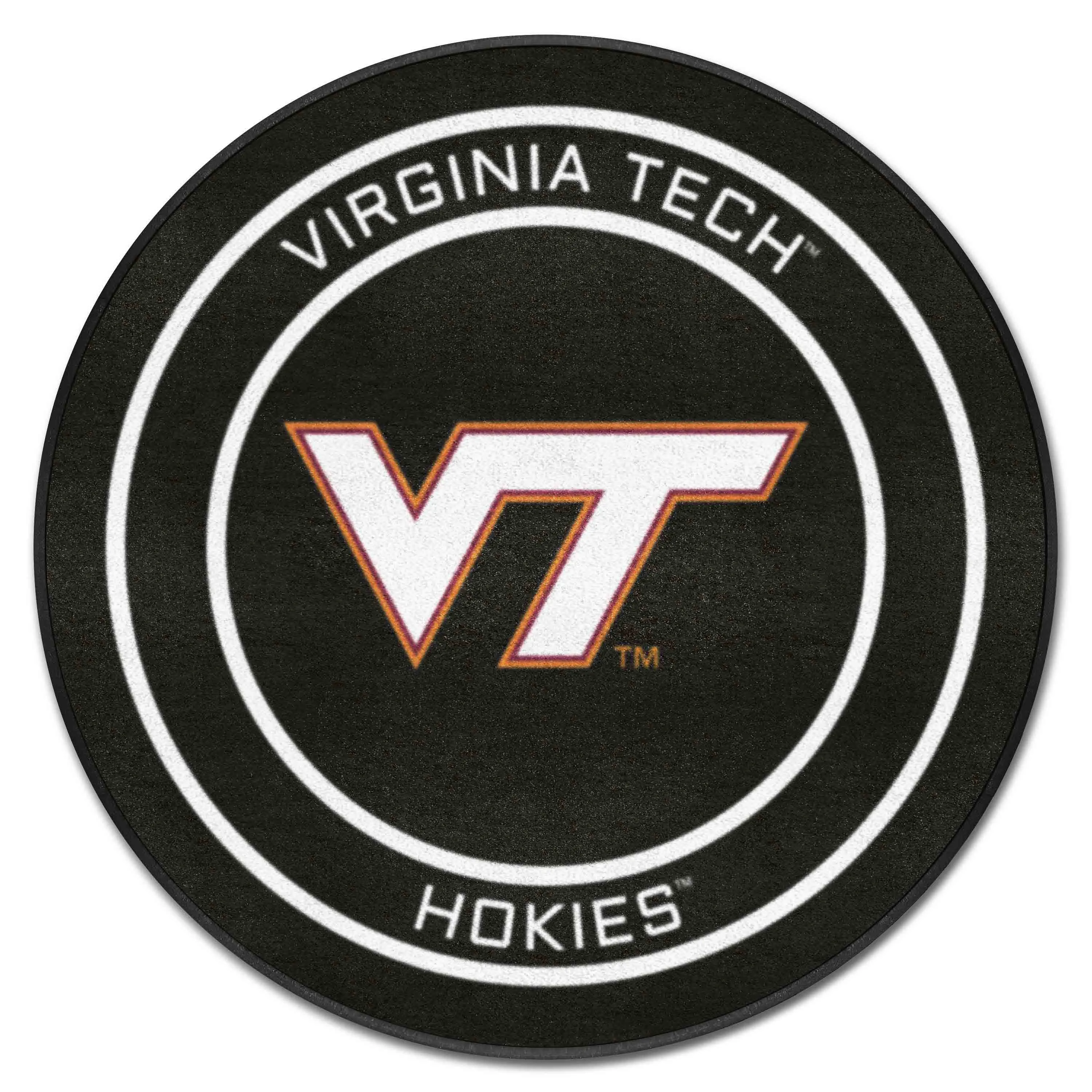Virginia Tech Puck Mat