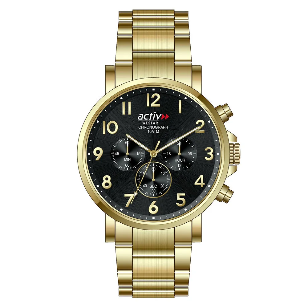 Westar Activ Gents Casual Sports Quartz Watch - 90270GPN103