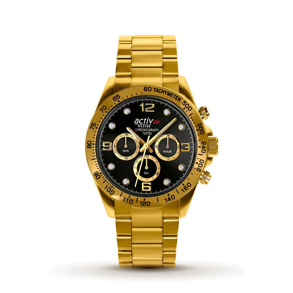 Westar Activ Gents Casual Sports Quartz Watch - 90272GPN103