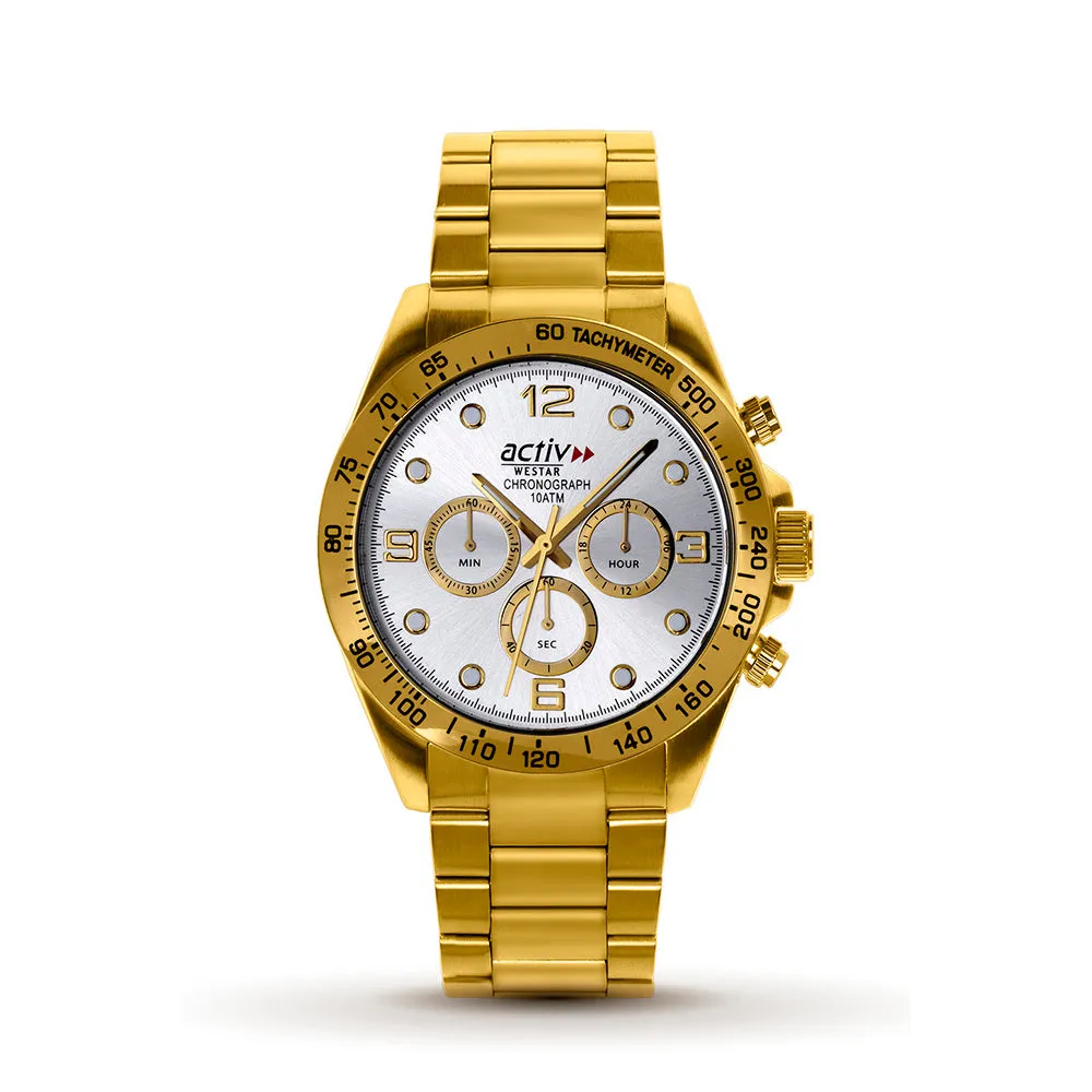 Westar Activ Gents Casual Sports Quartz Watch - 90272GPN107