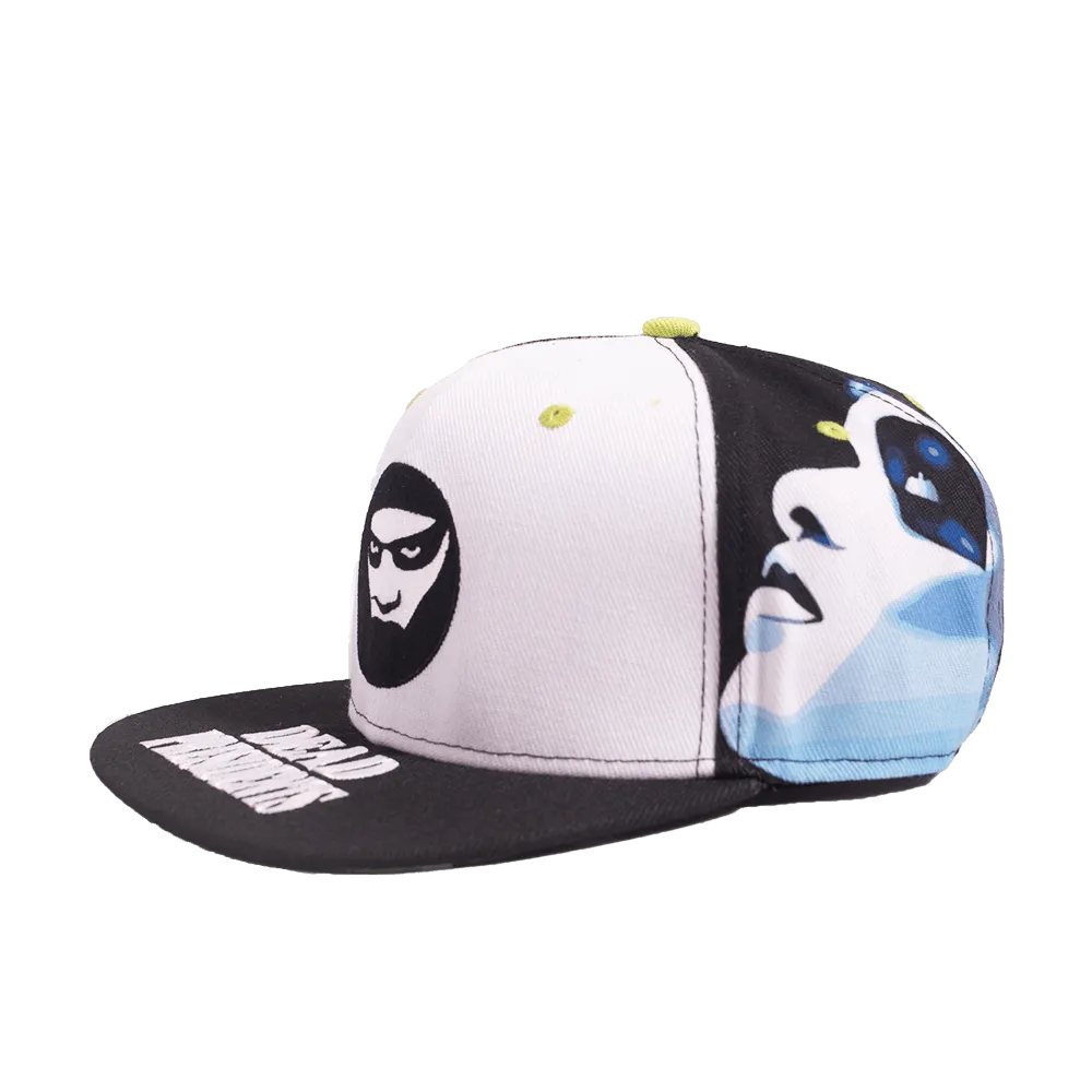WHITE DEAD PRESIDENTS SNAPBACK