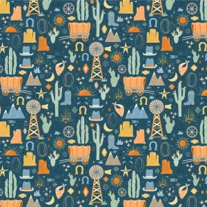 Wild West Wonder - Wild West Hero Cadet by Michael Miller Fabrics by the yard 3669