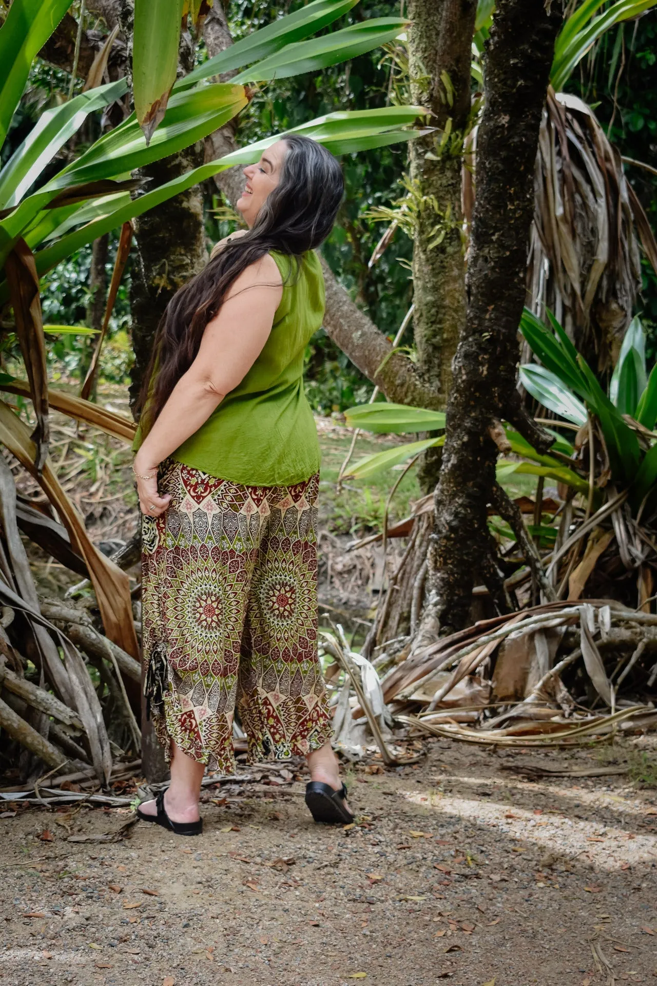 Willow Cotton Top - Green