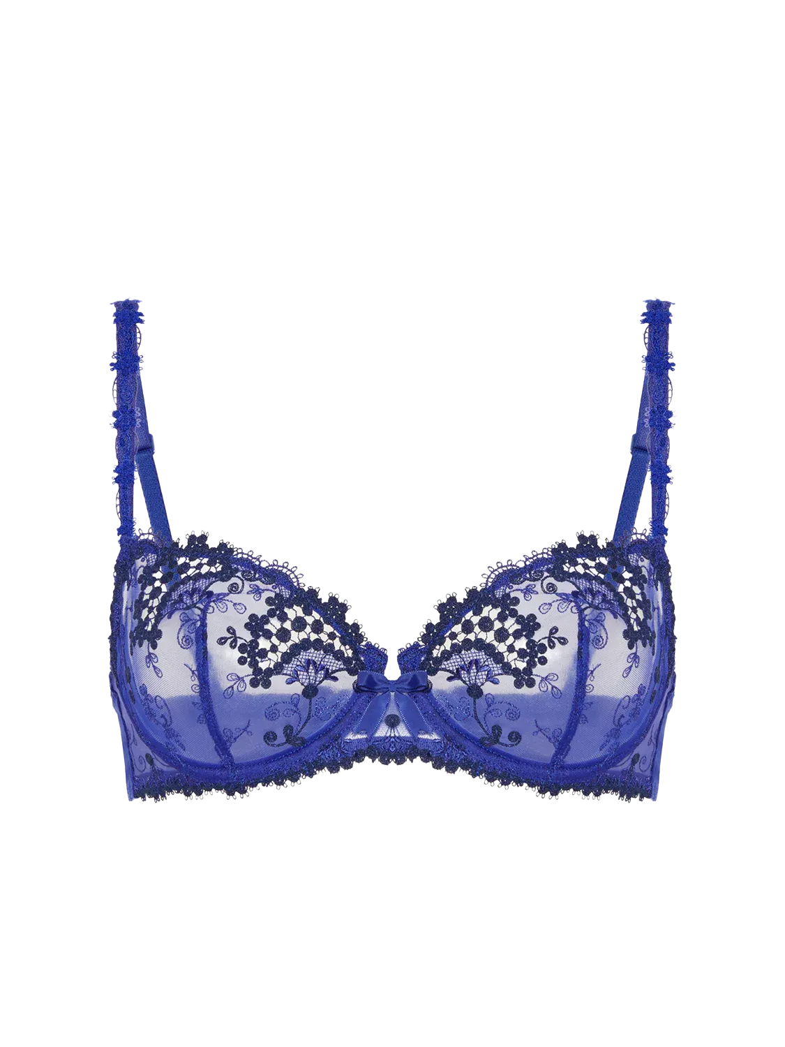 Wish Half Cup Bra In Electric Blue - Simone Perele