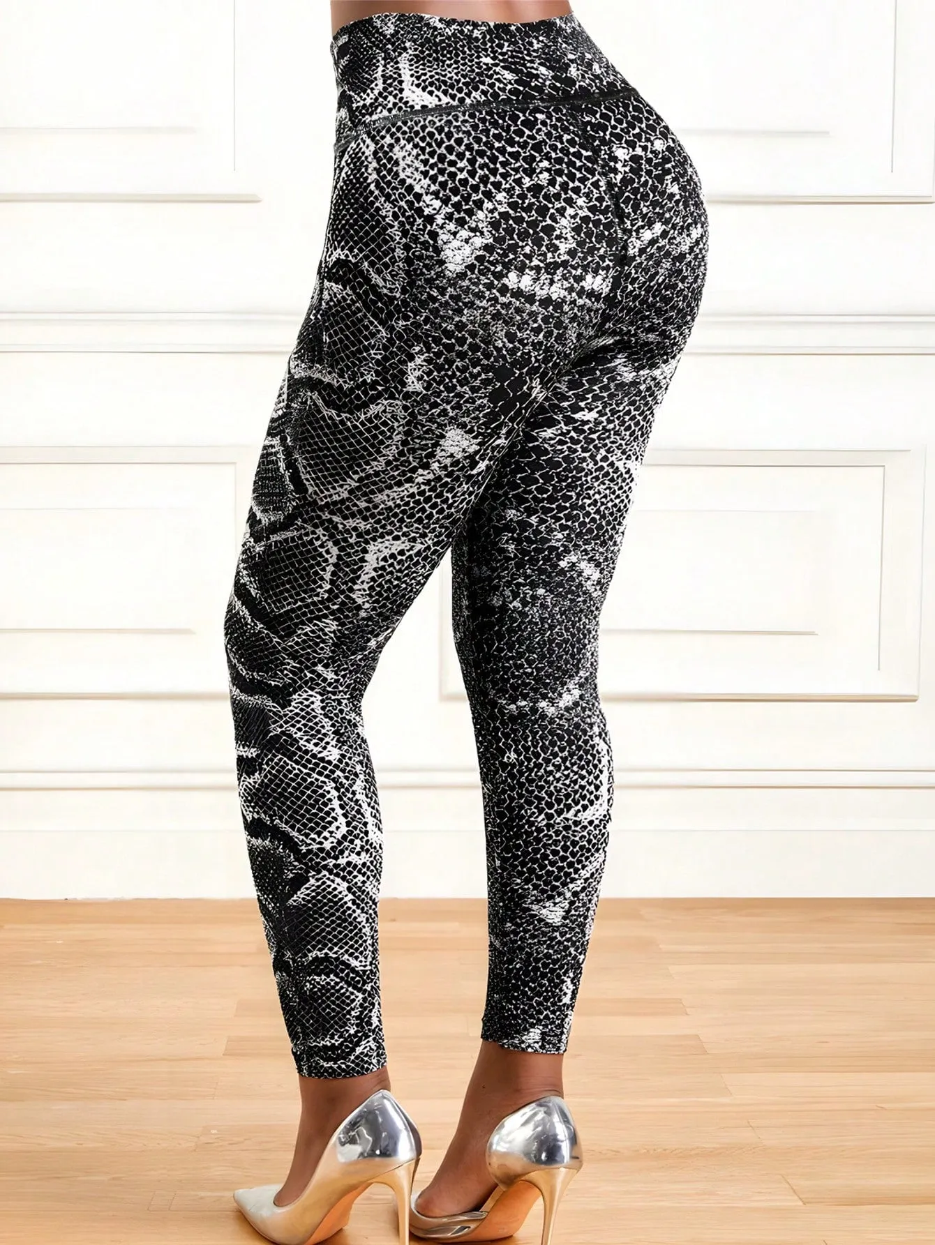 Women's Blue Sports Leggings