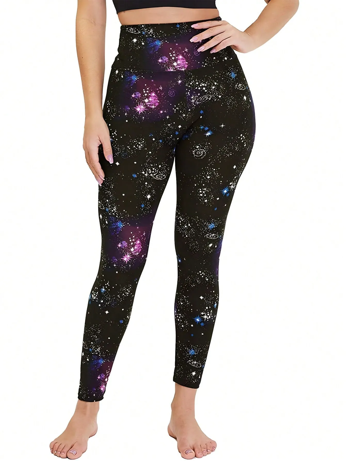 Women's Blue Sports Leggings