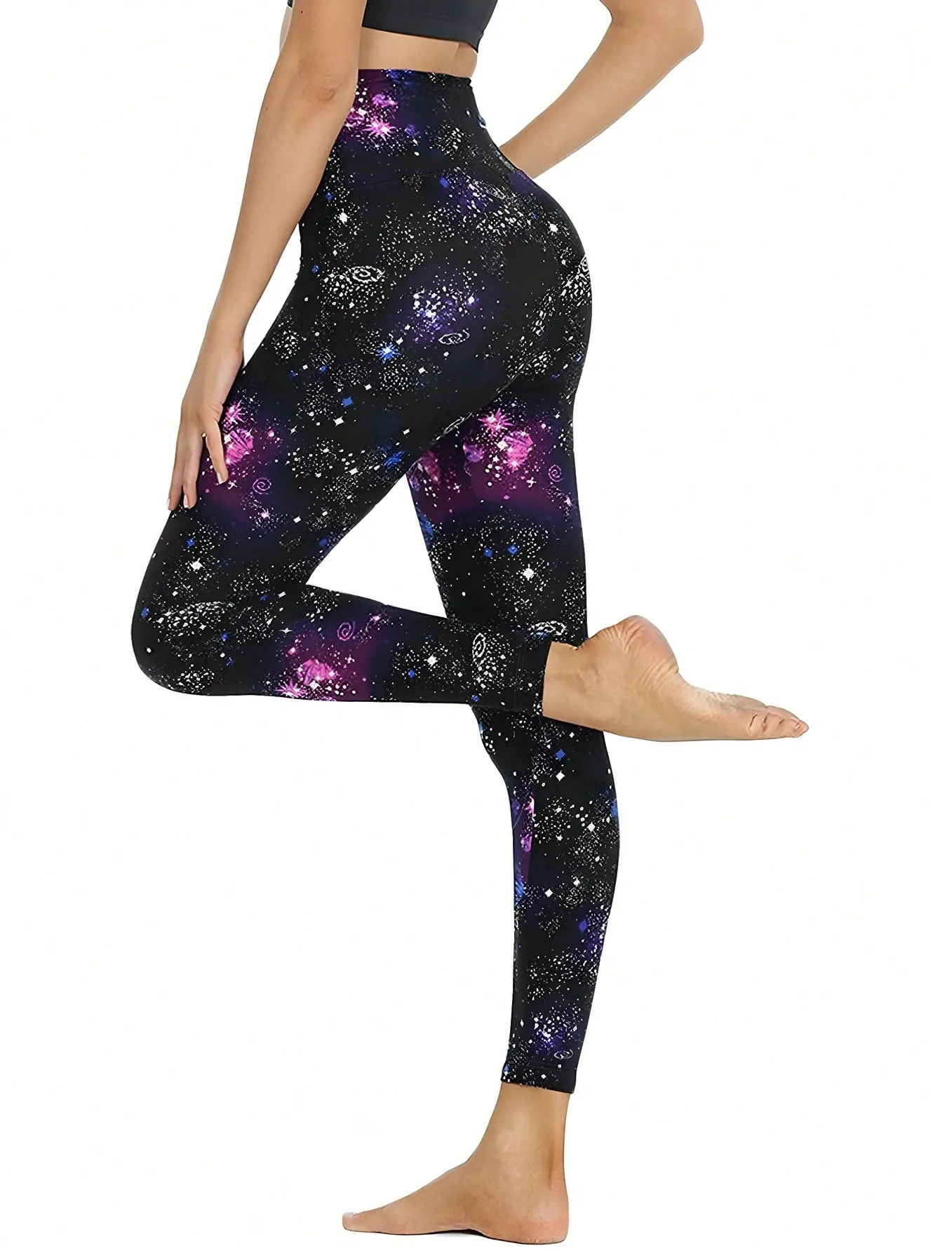 Women's Blue Sports Leggings
