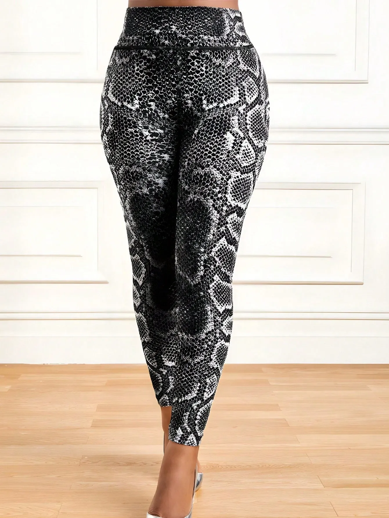 Women's Blue Sports Leggings