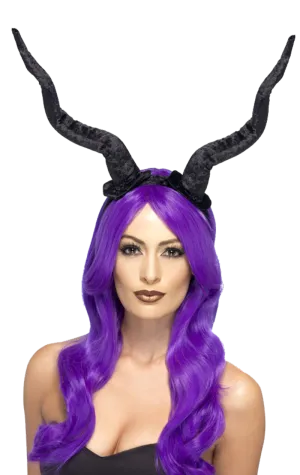 Womens Demon Horn Headband