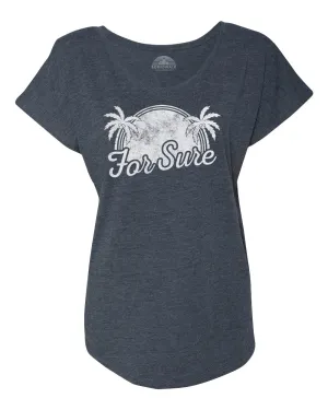 Women's For Sure Scoop Neck T-Shirt