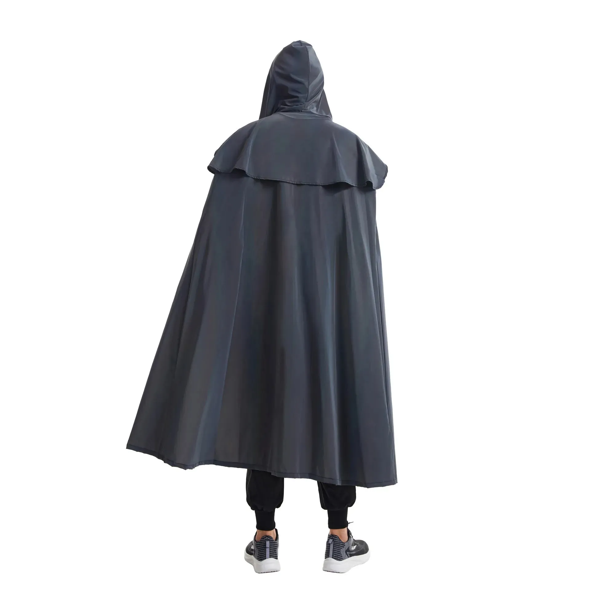 X-Long Reflective Hooded Cape – Unisex Festival & Cosplay Statement Piece