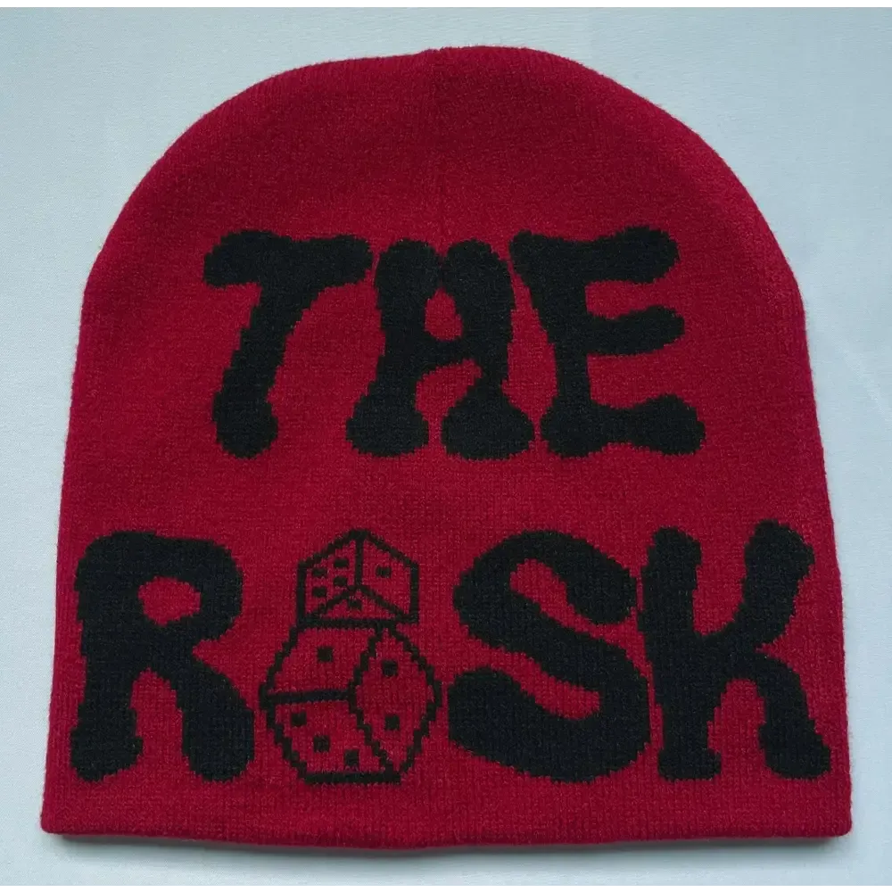 Y2K Streetwear Beanie with Whimsical Patterns