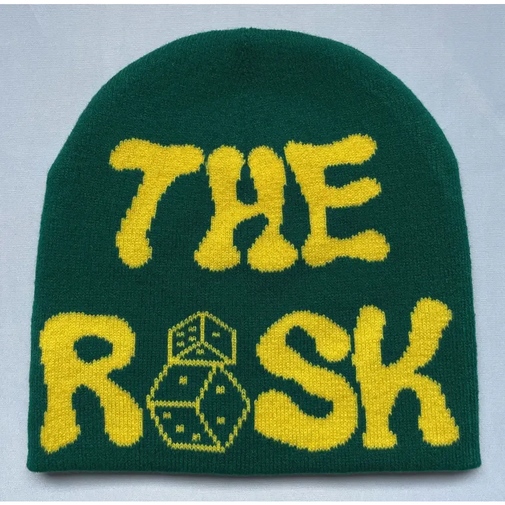 Y2K Streetwear Beanie with Whimsical Patterns