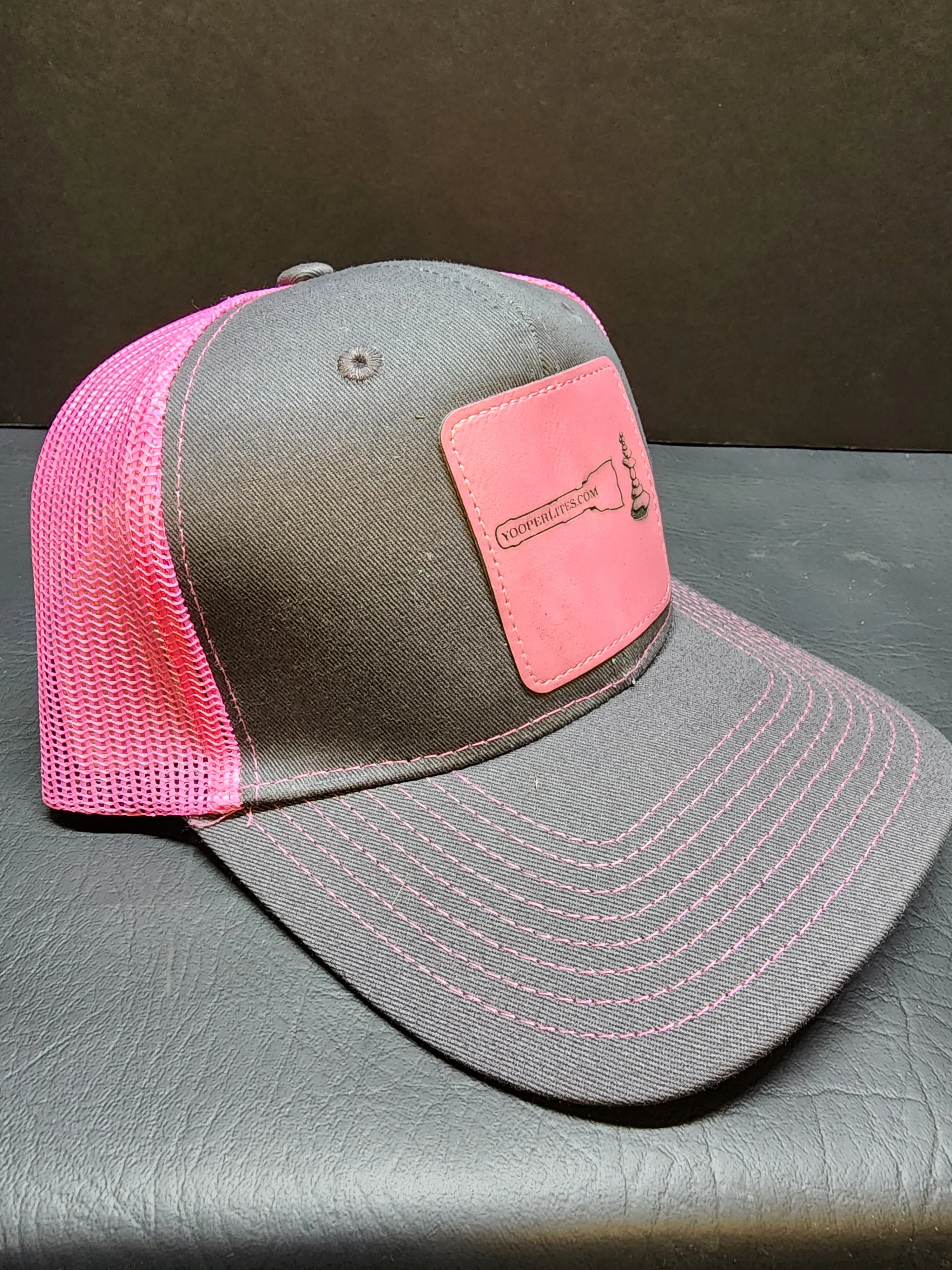 Yooperlites Pink Rockstack Hat