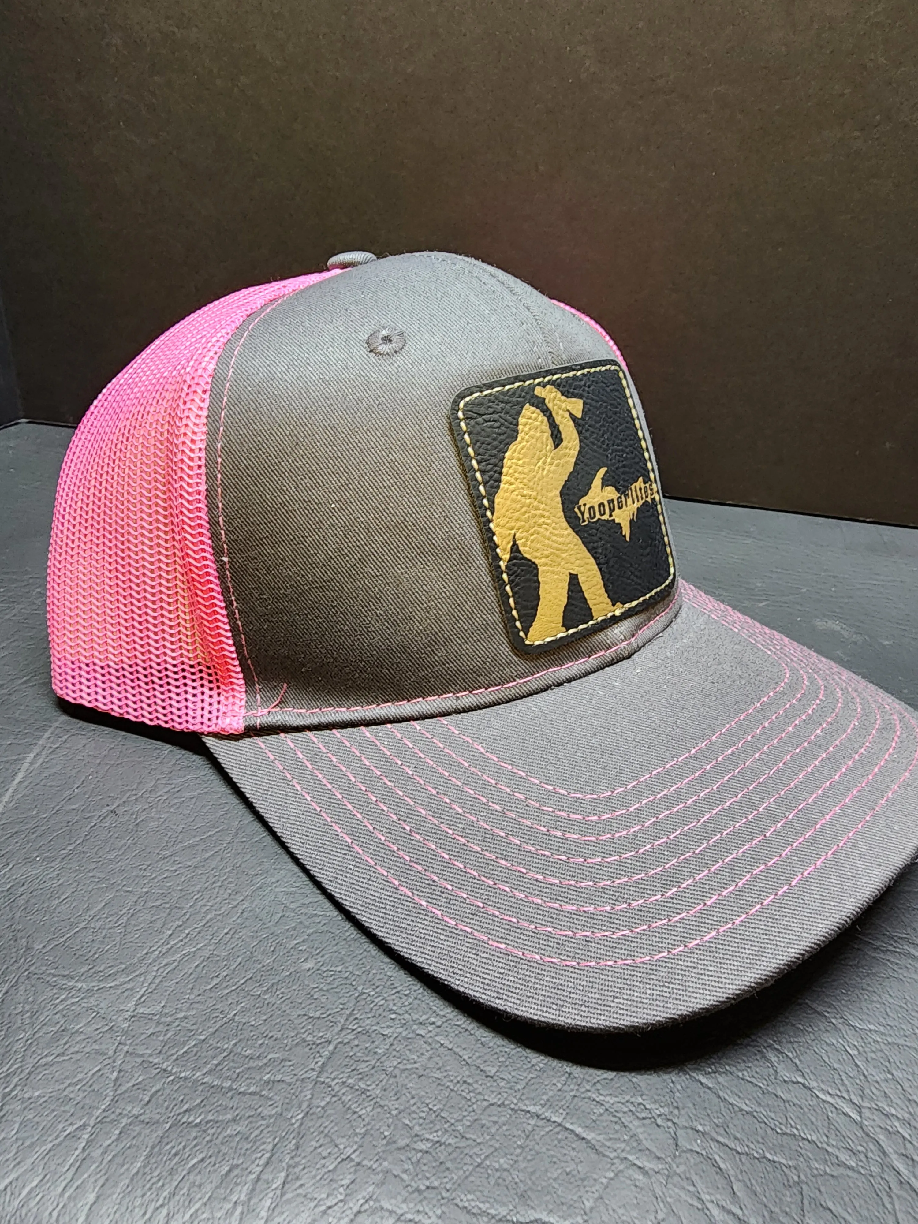 Yooperlites Pink Sasquatch Hat